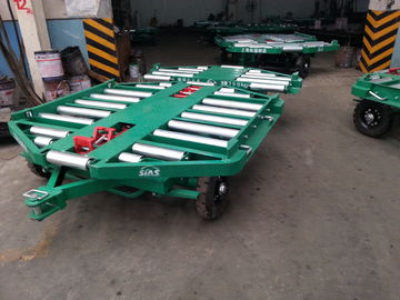 China Aviation Ld3 Container Dolly 42 X 4 mm Tow Bar Side / End Loaded Supported supplier